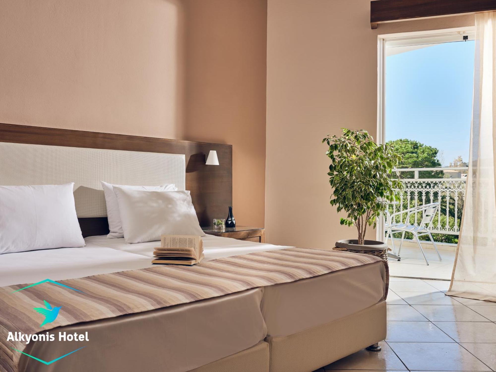 Alkyonis Hotel Лаганас Экстерьер фото